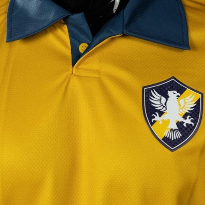 Camisa Retrô - Amarela Padrão I - 2023/24 - Foto 1