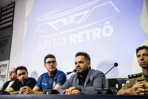 RETRÔ APRESENTA OFICIALMENTE O PROJETO DO NOVO ESTÁDIO DO CLUBE.