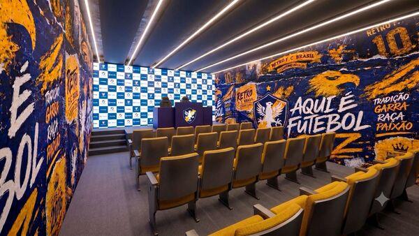 RETRÔ APRESENTA OFICIALMENTE O PROJETO DO NOVO ESTÁDIO DO CLUBE. RETRÔ APRESENTA OFICIALMENTE O PROJETO DO NOVO ESTÁDIO DO CLUBE.